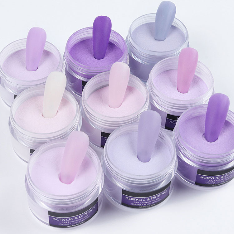 12 Colores Coepi Ornamentum 2 in 1 Acrylic Pulvis