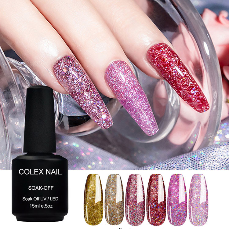 15ml Home DIY Glitter gel Poloniae