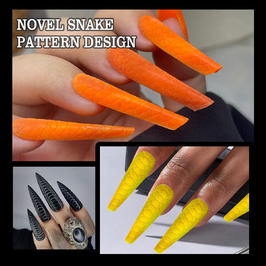 Novus Product Release: 10-in-1 Anguis Pattern Nail Extensio Formae 120pcs