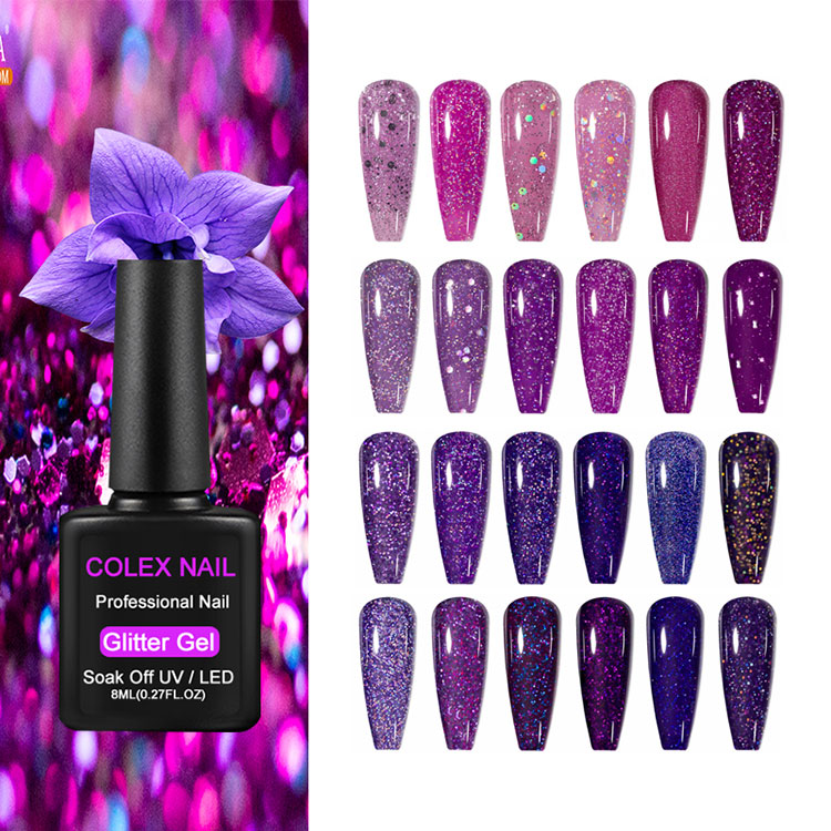 8ml purpura fulgore gel Poloniae