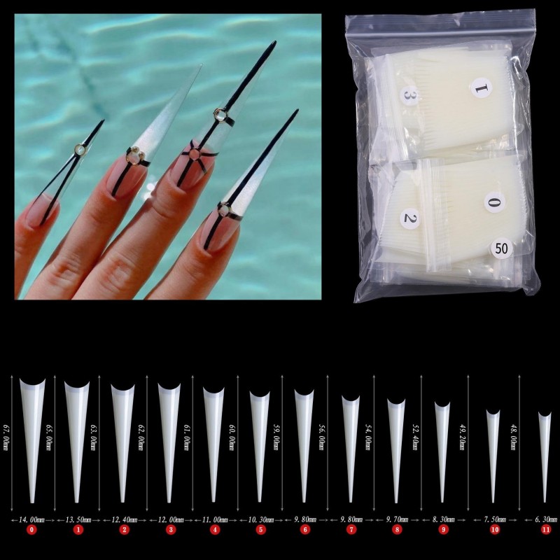 Acrylic Falsi Nails ABS Tips