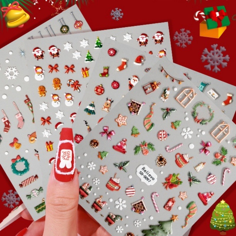 Nativitatis Nail Art Libelli Decals