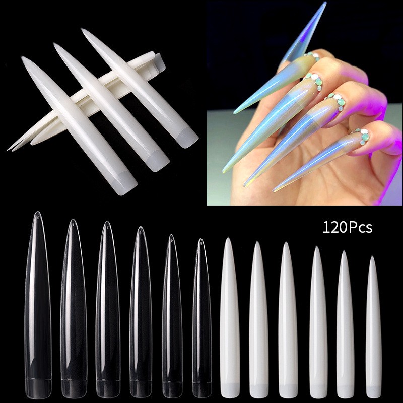 Patet Extra Long acuta ungues Apicibus