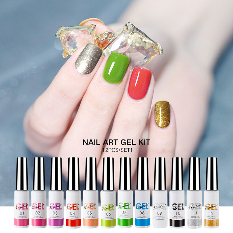 Disco reflective liner gel