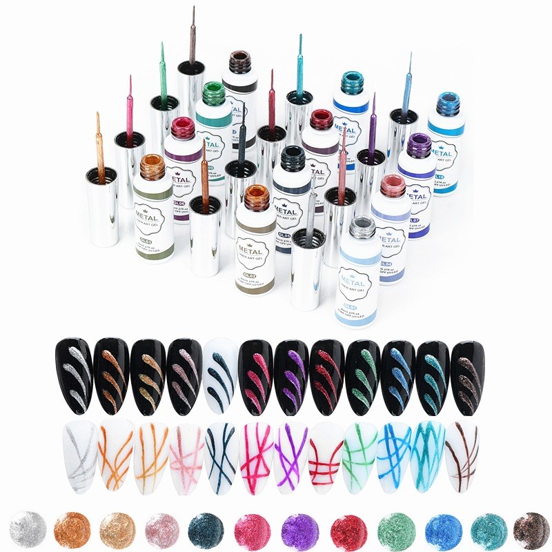 Metallicis Gel liner clavus Ars Set