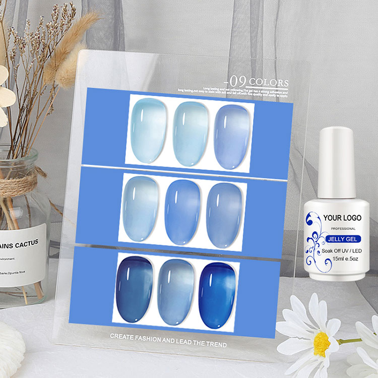 Naturalis color glaciem gelata gel clavus