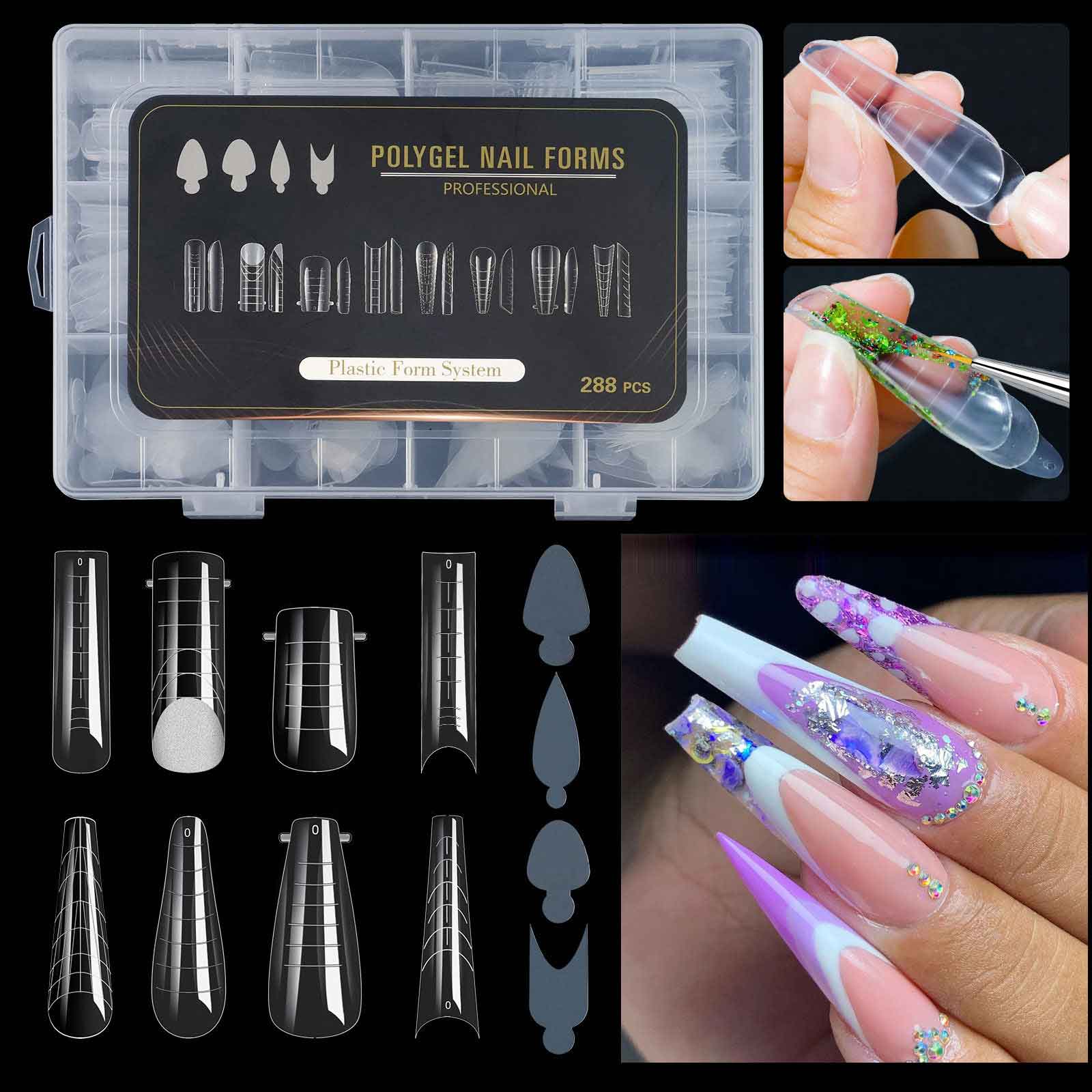 Celeriter Aedificium Gel Nail Ratio extensionis forma
