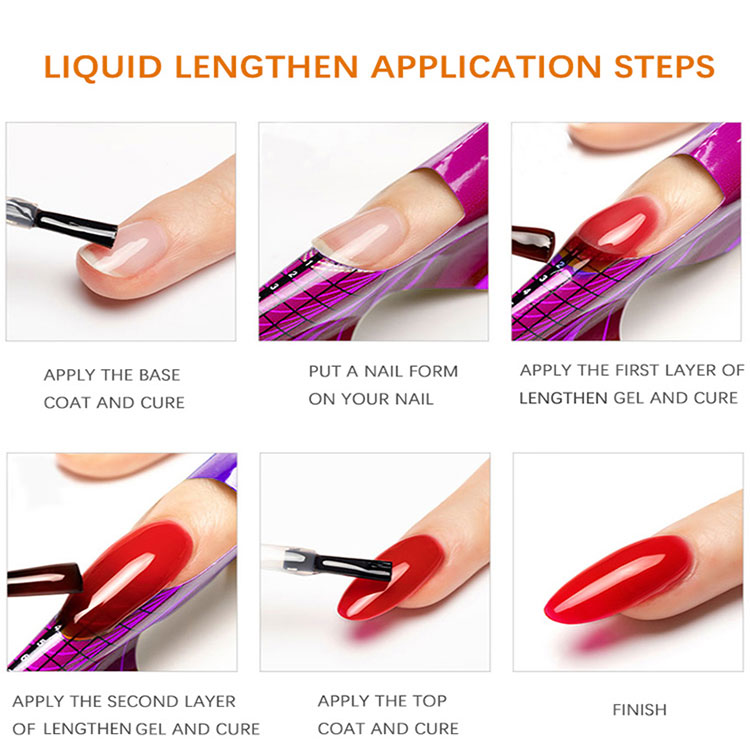 Sidereum Colores Liner Art Extensionem Gel Poloniae