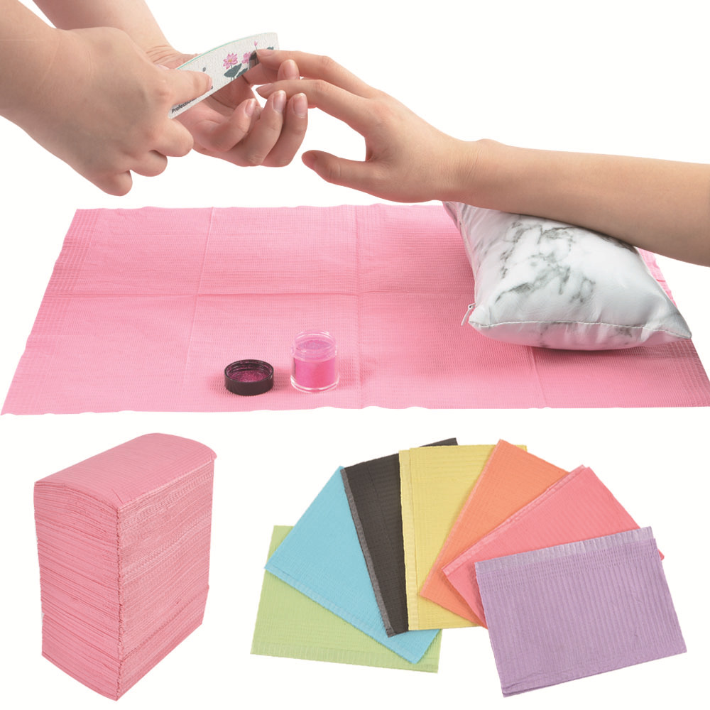 IMPERVIUS Nail Tips Art Table Towels